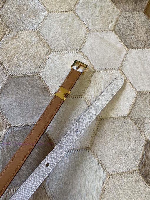 The new Pop H15 calf leather thin waistband in early spring is 15mm, with the belt loop deco hobx4btn - Image 8