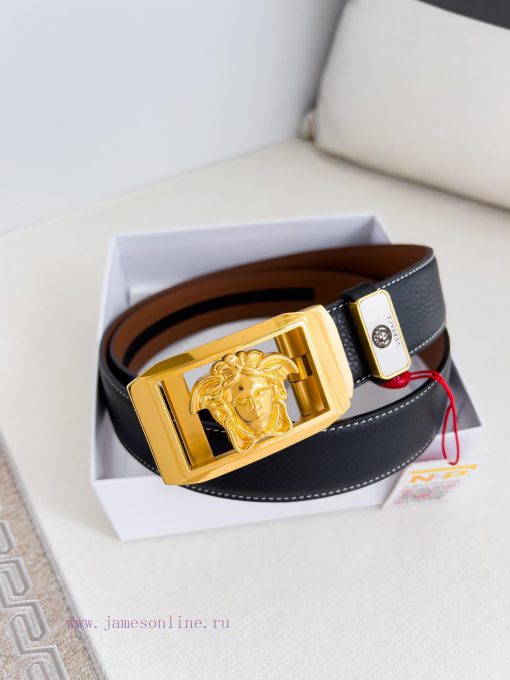Versace Versace. ️ Belt and belt automatic beltAutomatic belt, classic head buckle made of p ymf2pdq0