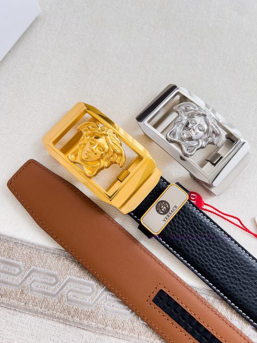 Versace Versace. ️ Belt and belt automatic beltAutomatic belt, classic head buckle made of p ymf2pdq0 - Image 10