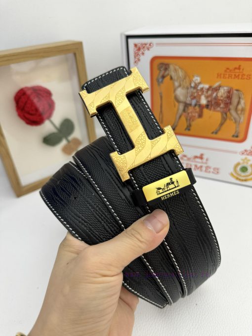 Hermes Hermès  Material: Leather Belt with 100% Head Layer. The leather belt is guaranteed t eig9fckc