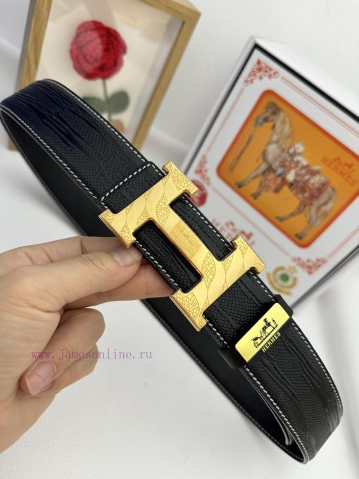 Hermes Hermès  Material: Leather Belt with 100% Head Layer. The leather belt is guaranteed t eig9fckc - Image 6