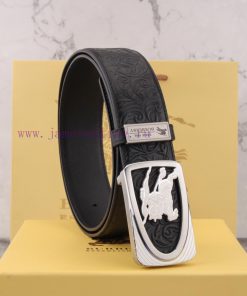 New Burberry double-sided imported top layer cowhide exclusive logo pattern with versatile e do0bk5tr