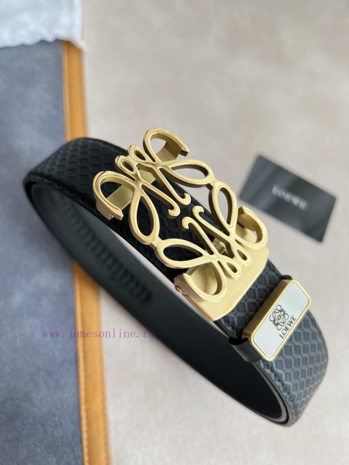 Luo Yiwei Loewe Belt ️ Automatic BeltPure steel material glossy automatic buckle, automatic 6rjtpma8 - Image 3