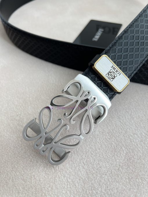 Luo Yiwei Loewe Belt ️ Automatic BeltPure steel material glossy automatic buckle, automatic qcvk43vz - Image 6