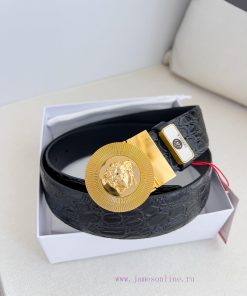 Versace. Versace Belt and BeltsHanging buckle, classic human head made of pure copper materi 76rr2k8o