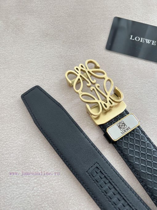Luo Yiwei Loewe Belt ️ Automatic BeltPure steel material glossy automatic buckle, automatic 6rjtpma8 - Image 10