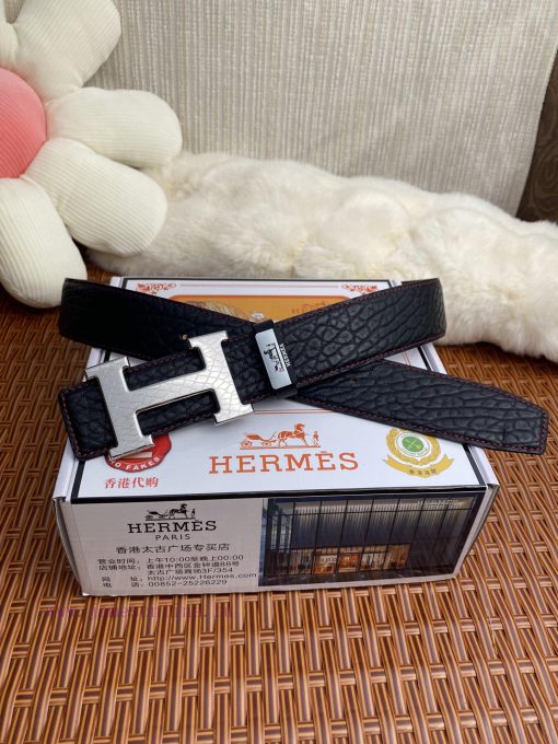 Hermes Hermès Material: Leather Belt with 100% Head Layer. The leather belt is guaranteed to zidk5uik