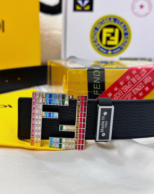 Belt FENDI Fendi ReproductionThe waistband is made of 100% head layer cowhide, ensuring genu kkyxu0qi - Image 10