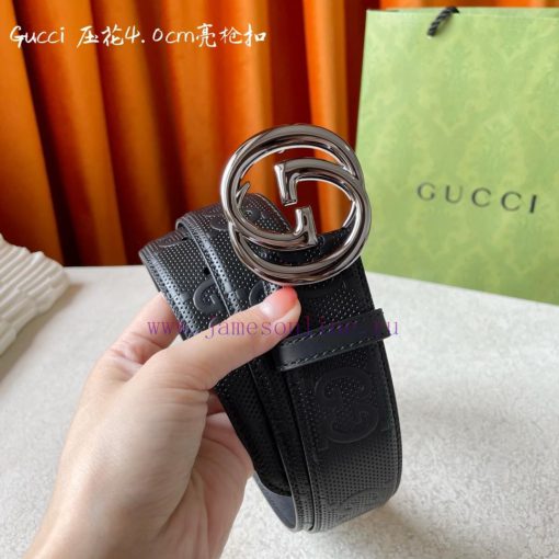 Gucci classic style imported factory embossed calf leather with original plain weave bottom os1tu8fy - Image 4