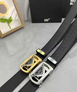 Montblanc Automatic BeltMaterial: Leather Belt with 100% Head Layer. The leather belt is gua gxb118lc