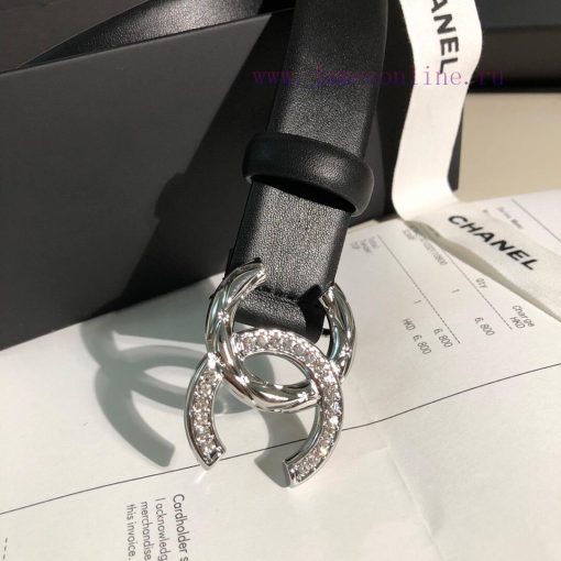 Chanel Women's Belt Product Width 3.0CM Double sided original cowhide leather, soft and deli v6hqhzii - Image 5