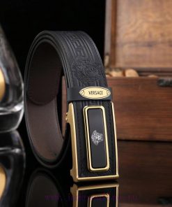 Complete setVERSACE100% dual color pure steel buckle materialThe front of the belt is made o 6t99q3wn