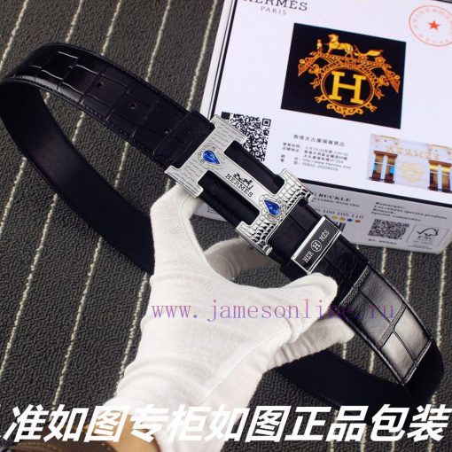Hermes Her..mes️Identify and receive a punch as a giftMaterial: 100% head layer cowhide belt 0z43umcb - Image 3