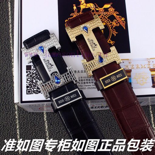 Hermes Her..mes️Identify and receive a punch as a giftMaterial: 100% head layer cowhide belt 43sxpt5d - Image 9