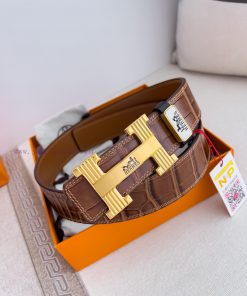 Hermes Hermes waist beltHanging buckle, classic pure steel material buckle head, double-side yjen3tc6