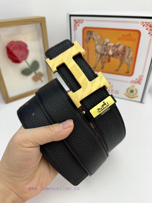 Hermes Hermès  Material: Leather Belt with 100% Head Layer. The leather belt is guaranteed t hhakf9mr