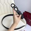 Ferragamo. FerragamoFull width 3.5cm high-end customized men's belt double-sided imported co dwu5fx0h