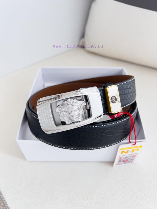 Versace Versace. ️ Belt and belt automatic beltAutomatic belt, classic head buckle made of p rwszepsg