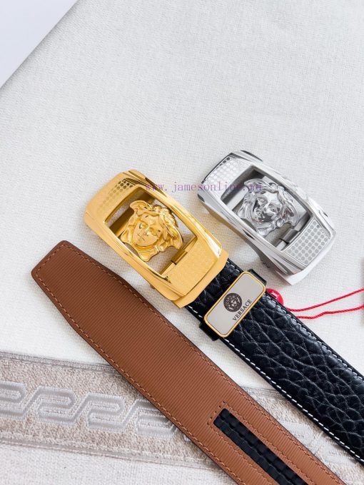 Versace Versace. ️ Belt and belt automatic beltAutomatic belt, classic head buckle made of p le6pqfwg - Image 10
