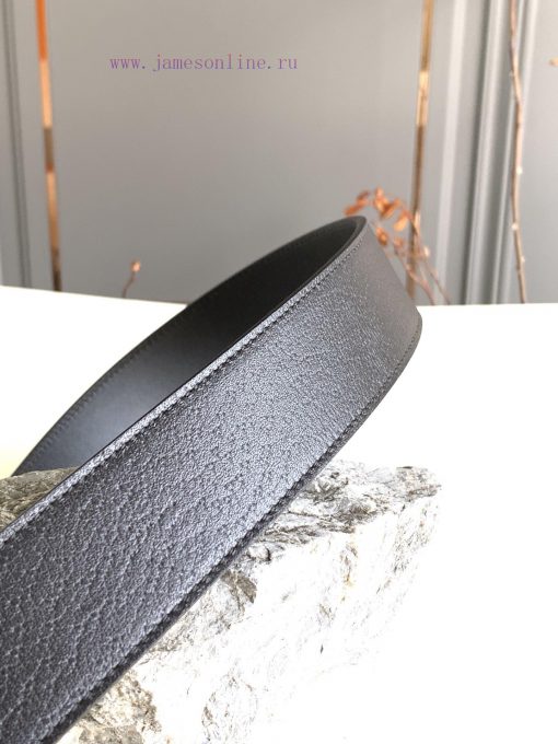 Gucci belt imported pigskin pattern with Italian calf leather, 4.0cm wide, finely crafted wi 7eo64n6h - Image 8