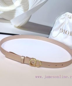 2.0cm Dior new belt, double-sided top layer cowhide material, length 75.80.85.90.95.100 euro 6y1wdydo