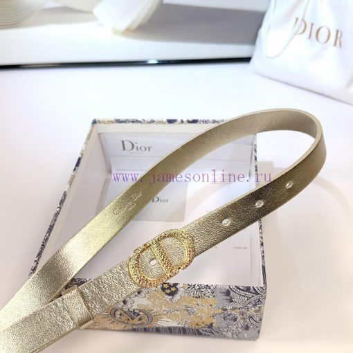 2.0cm Dior new belt, double-sided top layer cowhide material, length 75.80.85.90.95.100 euro eh30rw7i - Image 9