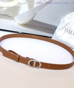 2.0cm Dior new belt, double-sided top layer cowhide material, length 75.80.85.90.95.100 euro s722paji