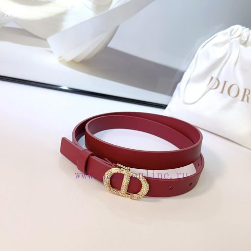 2.0cm Dior new belt, double-sided top layer cowhide material, length 75.80.85.90.95.100 euro 3qxplsgl - Image 3