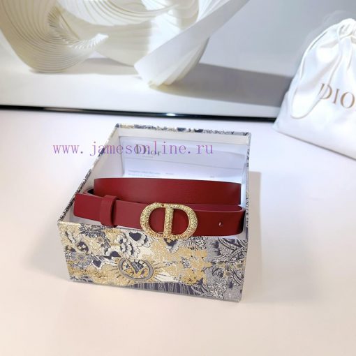 2.0cm Dior new belt, double-sided top layer cowhide material, length 75.80.85.90.95.100 euro 3qxplsgl - Image 8
