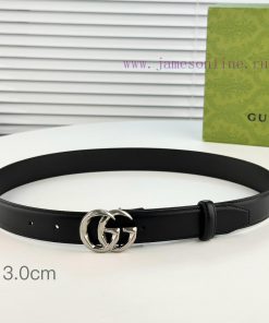 Gucci women's dress pants can be worn for formal wear with a 3.0cm buckle and polished buckl lk75m5ao