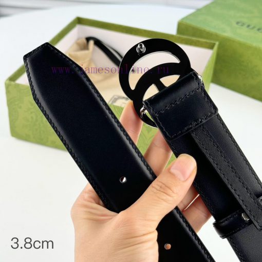Gucci business casual formal wear can be worn with 3.8cm buckle, polished buckle is fashiona o2c9xbgr - Image 6