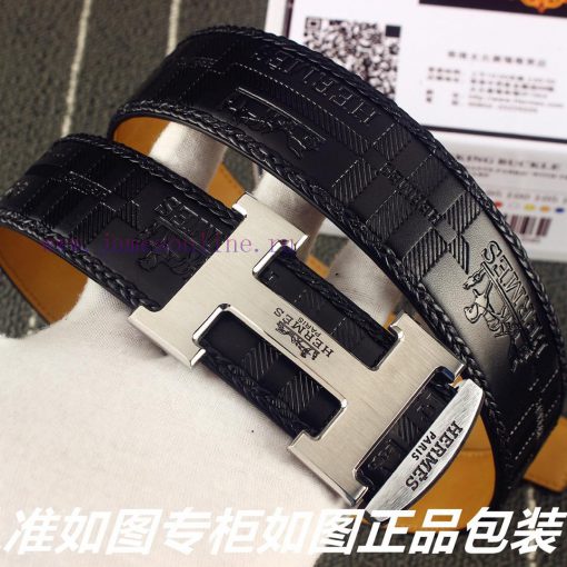 Hermes Her..mes️Identify and receive a punch as a giftMaterial: 100% head layer cowhide belt 5n1fom9j - Image 5