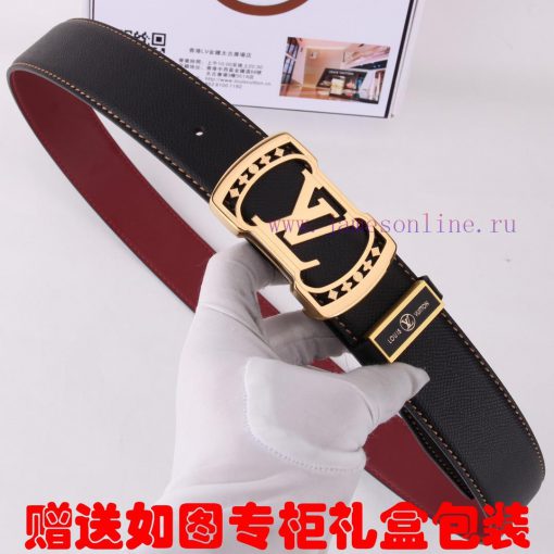 Belt LV Louis ️The waist belt is made of 100% cowhide, ensuring that the genuine leather is fddnsegx - Image 2