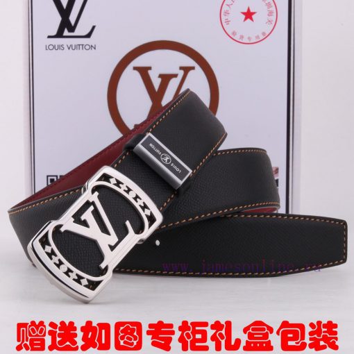 Belt LV Louis ️The waist belt is made of 100% cowhide, ensuring that the genuine leather is j1u1zuyg - Image 3