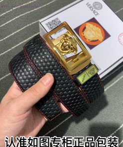 Belt Versace Ver... ️ Automatic deductionBelt made of 100% head layer cowhide, automatically aaf9z8v2