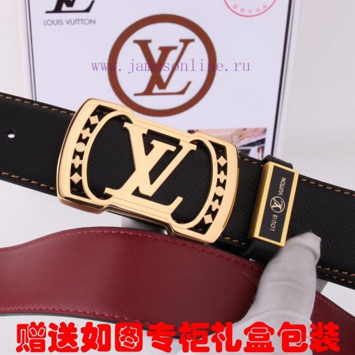 Belt LV Louis ️The waist belt is made of 100% cowhide, ensuring that the genuine leather is fddnsegx - Image 8