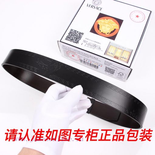 Versace Ver…sace️Identify and send the puncherThe material is made of 100% layered cowhide, 1xfnqink - Image 9