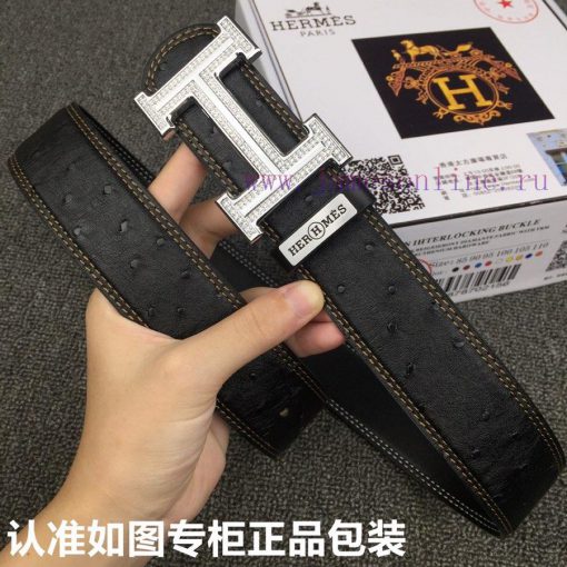 Hermes Hermes ostrich patternGrade: Italian imported 100% top layer cowhide, Hermes. Herm è rxigrqmj - Image 5
