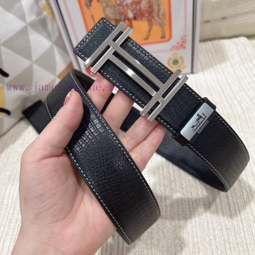 Hermes Hermès Material: Leather Belt with 100% Head Layer. The leather belt is guaranteed to dvj9vtjh - Image 3