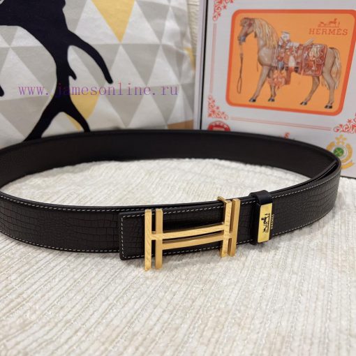 Hermes Hermès Material: Leather Belt with 100% Head Layer. The leather belt is guaranteed to xi8hgnbm - Image 3