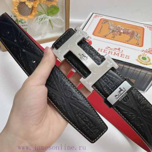 Hermes Hermès  Material: Leather Belt with 100% Head Layer. The leather belt is guaranteed t wuq0pqaz - Image 4
