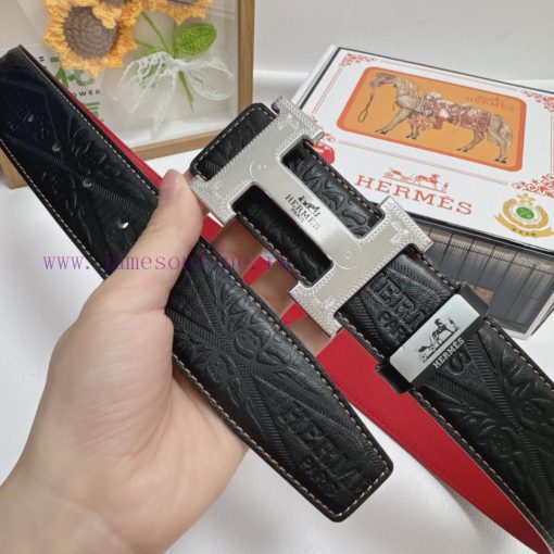 Hermes Hermès  Material: Leather Belt with 100% Head Layer. The leather belt is guaranteed t 35pse3vf - Image 7