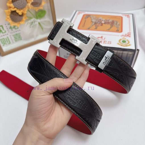 Hermes Hermès  Material: Leather Belt with 100% Head Layer. The leather belt is guaranteed t wuq0pqaz - Image 5