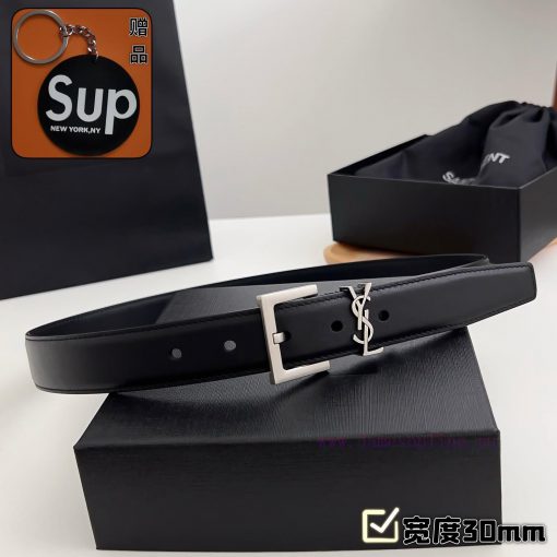 Female version Y.S.LComplete set of free keytag casual belt series with simple metal logo, s ob1iq85v - Image 5