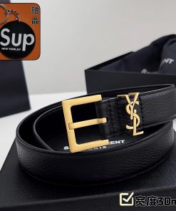 Female version Y.S.LComplete set of free keytag casual belt series with simple metal logo, s 028lmqf1