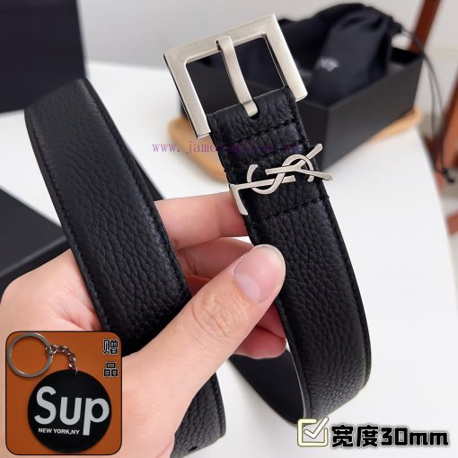 Female version Y.S.LComplete set of free keytag casual belt series with simple metal logo, s ve3pcbil - Image 4