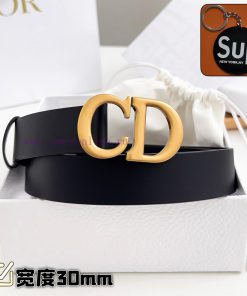 Female version DiorComplete set of free keytag leisure belt series with simple metal "CD" lo g1a6lkti