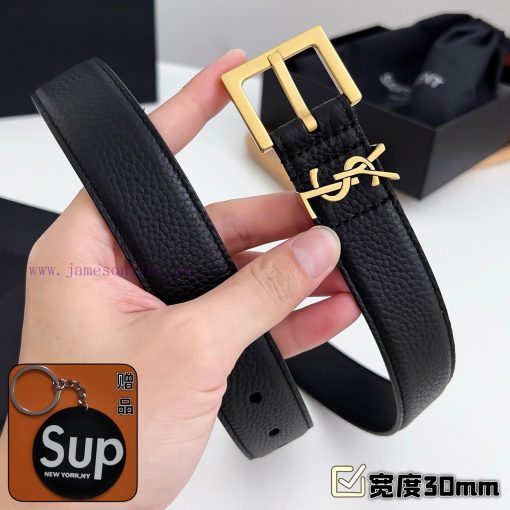 Female version Y.S.LComplete set of free keytag casual belt series with simple metal logo, s 028lmqf1 - Image 4