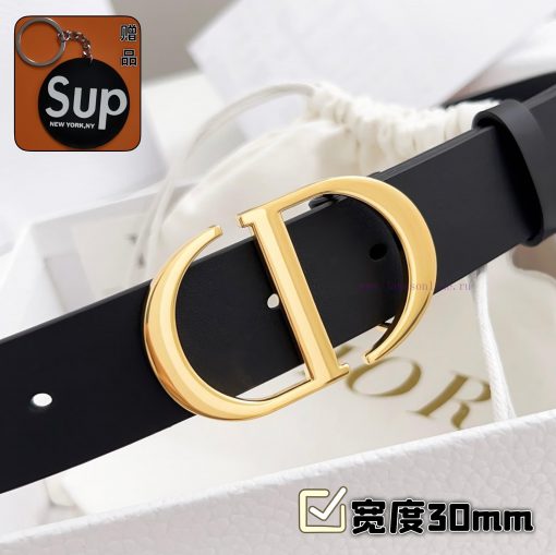 Female version DiorComplete set of free keytag leisure belt series with simple metal "CD" lo zs88itph - Image 6