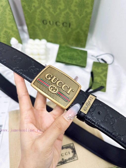 Belt Gucci Gucci️The waistband is made of 100% cowhide, ensuring genuine leather. The 24k pu j2kvxhxu - Image 6